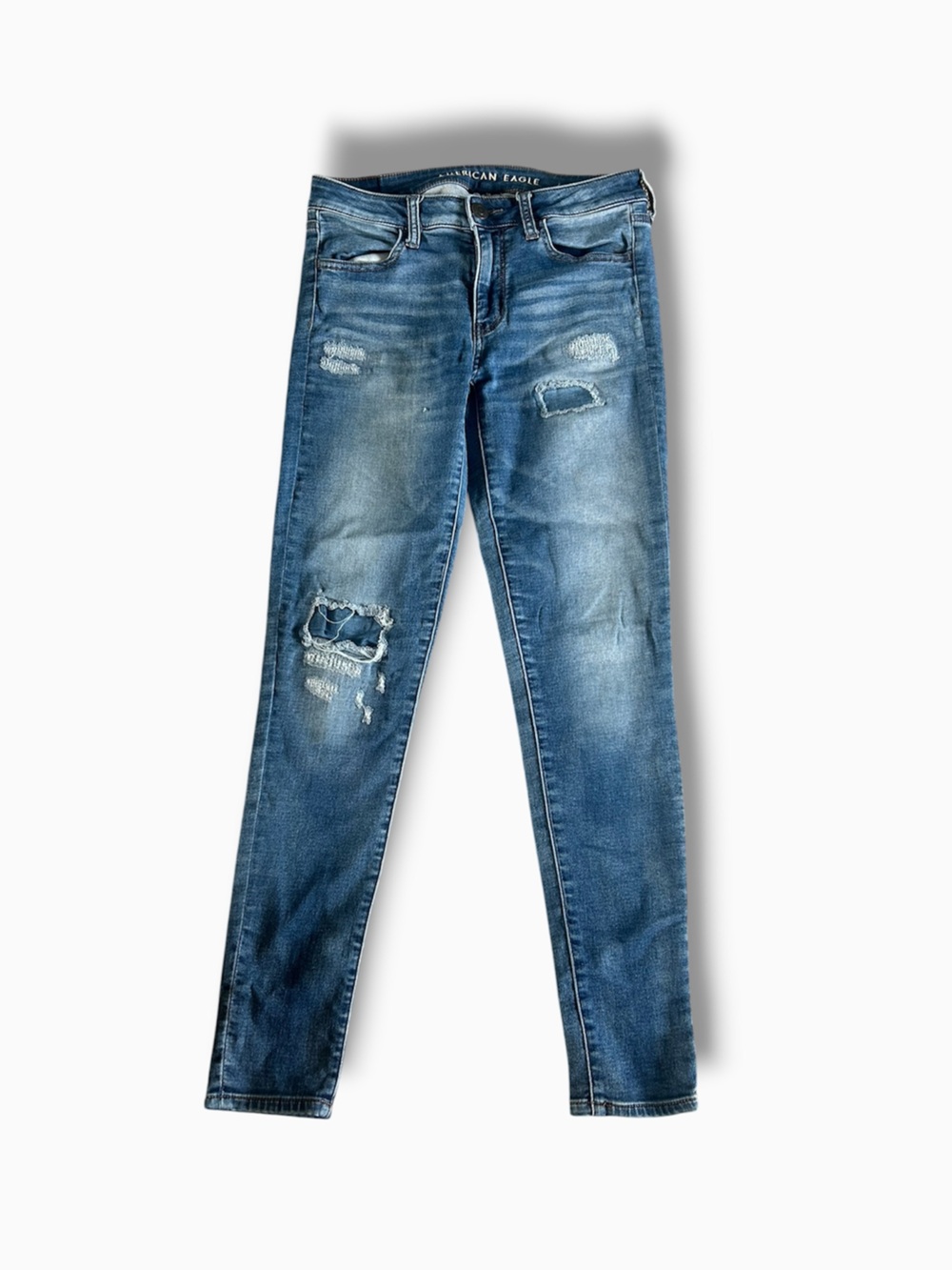 [American Eagle] Distressed Jeggings